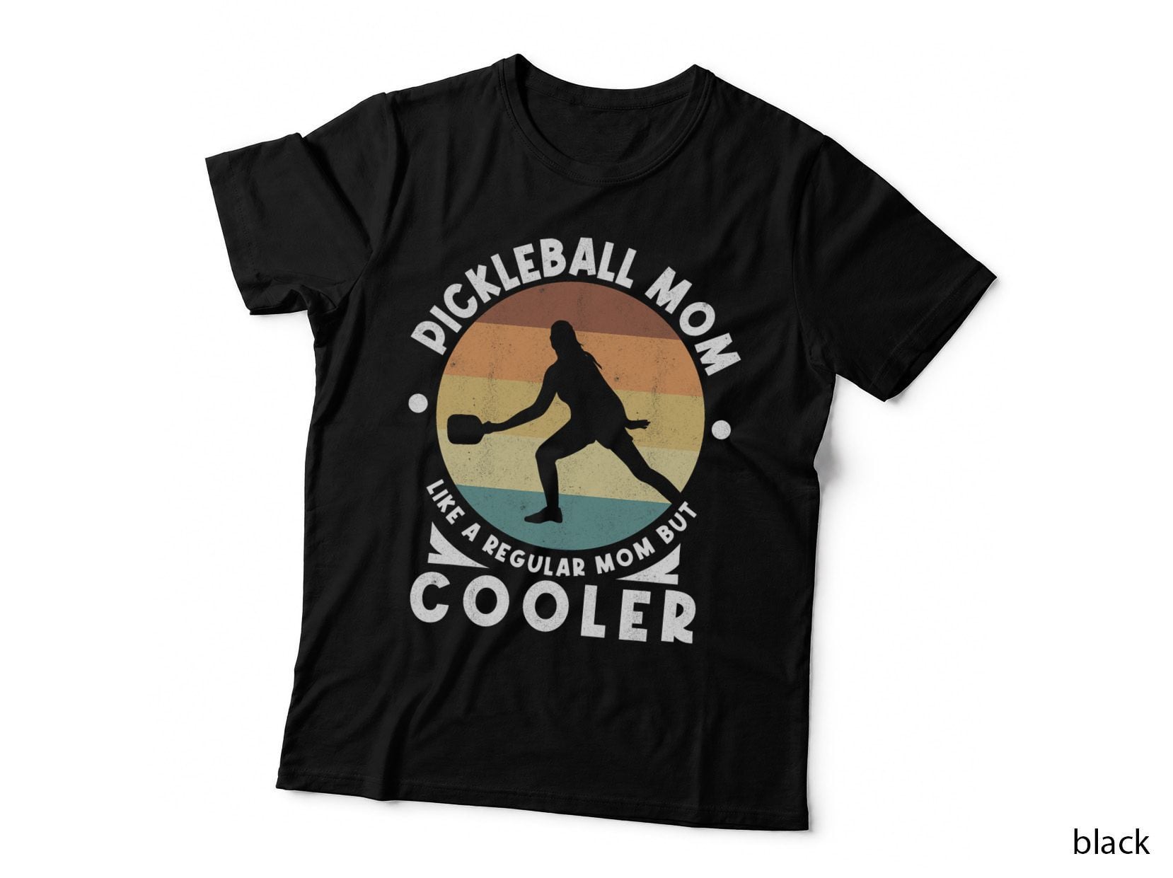 Paddleball Player Pickle Ball Mother Mom Pickleball Mother T-Shirt