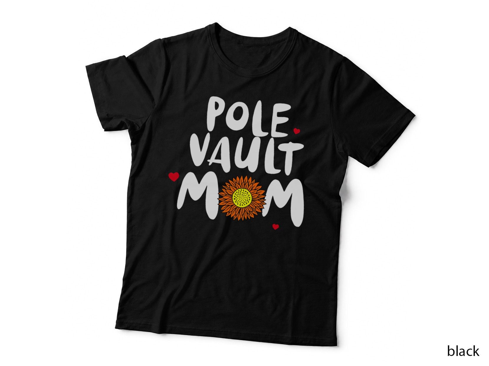 Pole Vault Mom for Women Cute Pole Vault T-Shirt