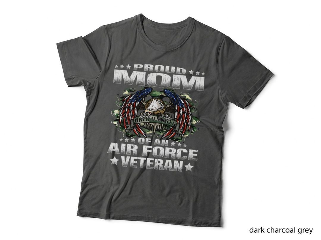 Proud Mom of an Air Force Veteran Military Vet's Mother T-Shirt