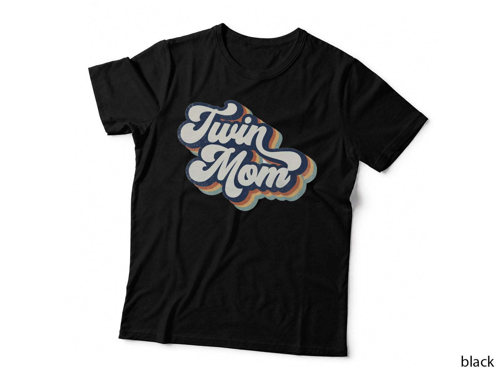 Twin Mama Mom of Twins Mors Day T-Shirt