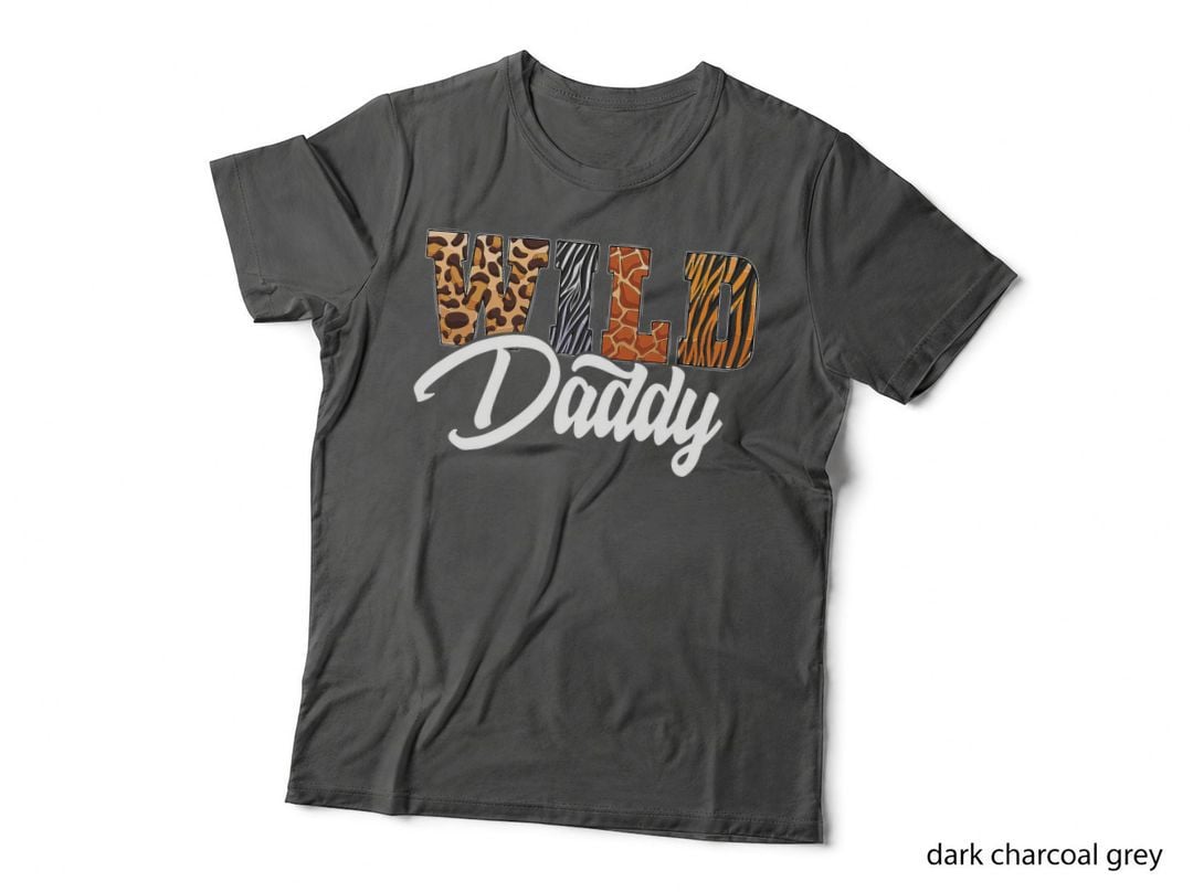 Wild Daddy Zoo Born Wild Birthday Safari Jungle T-Shirt