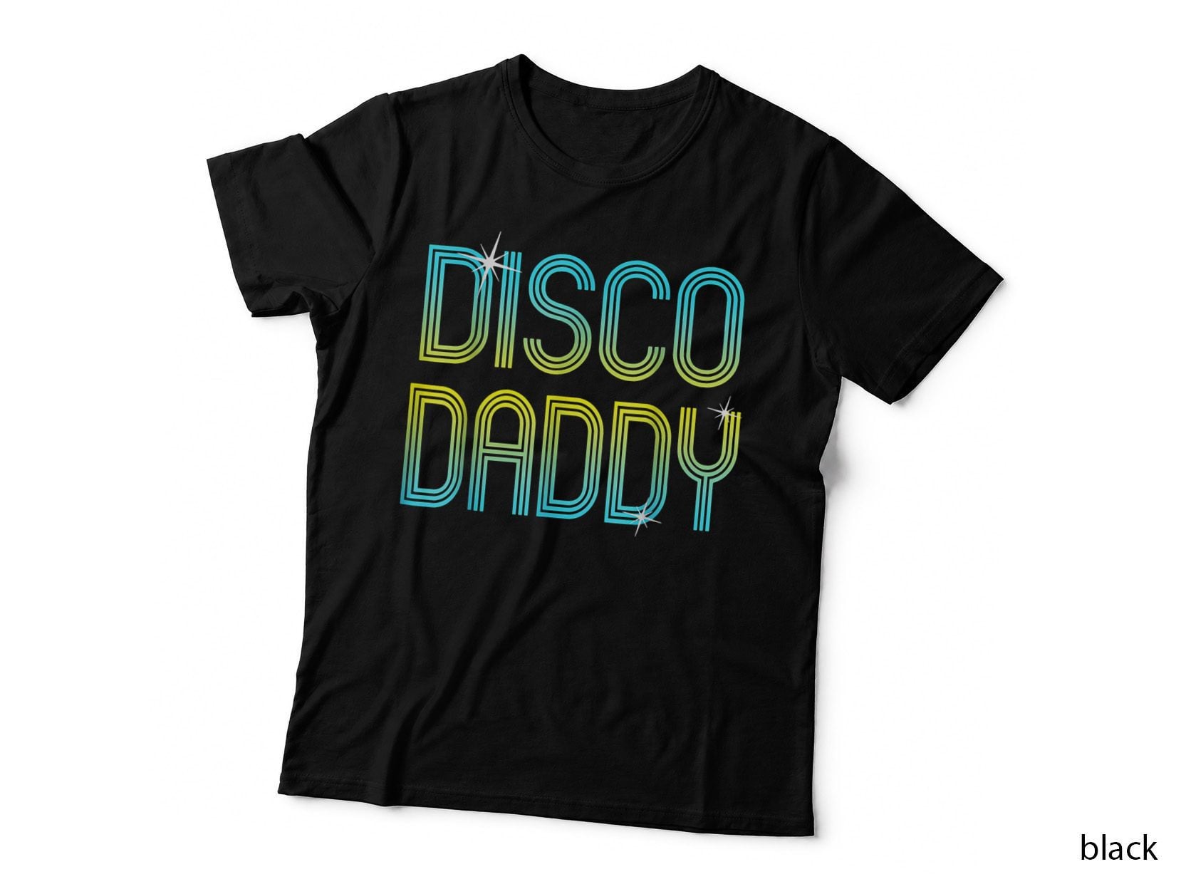 Disco Daddy T-Shirt, Vintage Retro 70s 80s, Family Party Dance
