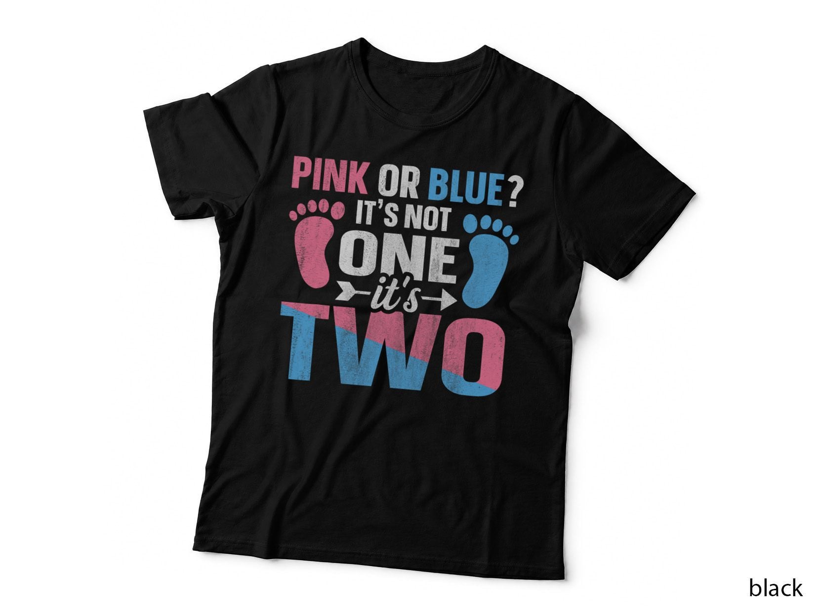 Gender Reveal Twins Quote T-Shirt, Mom Dad Gift, Mommy Daddy Apparel