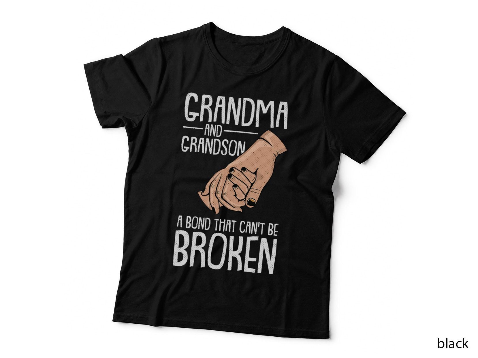 Grandma and Grandson a Bond That Can't Be Broken Autism Gift T-Shirt