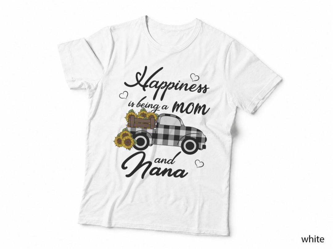 Happiness Is Being a Mom and Nana Sweatshirt, Mom Family, Mothers Day