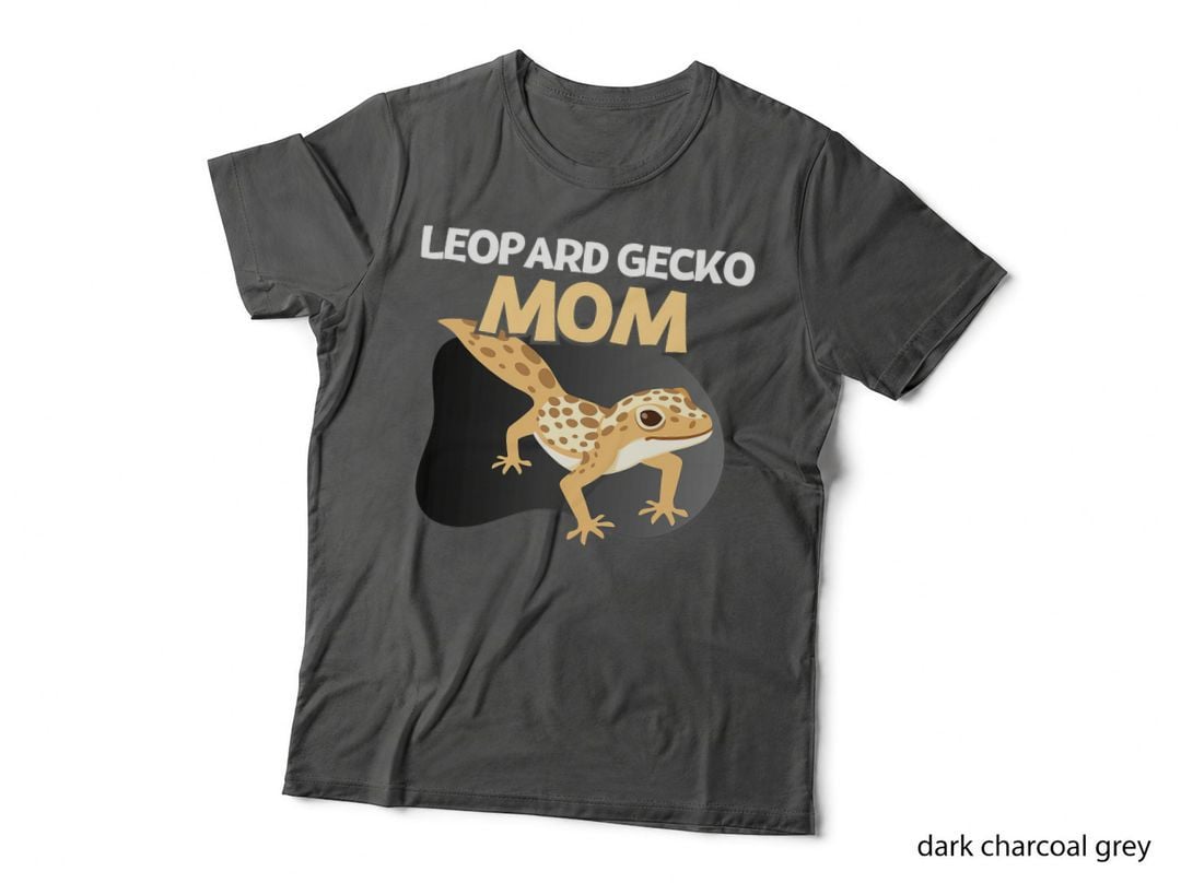 Leopard Gecko Mom T-Shirt, Funny Reptile Design, Pet Lover Apparel