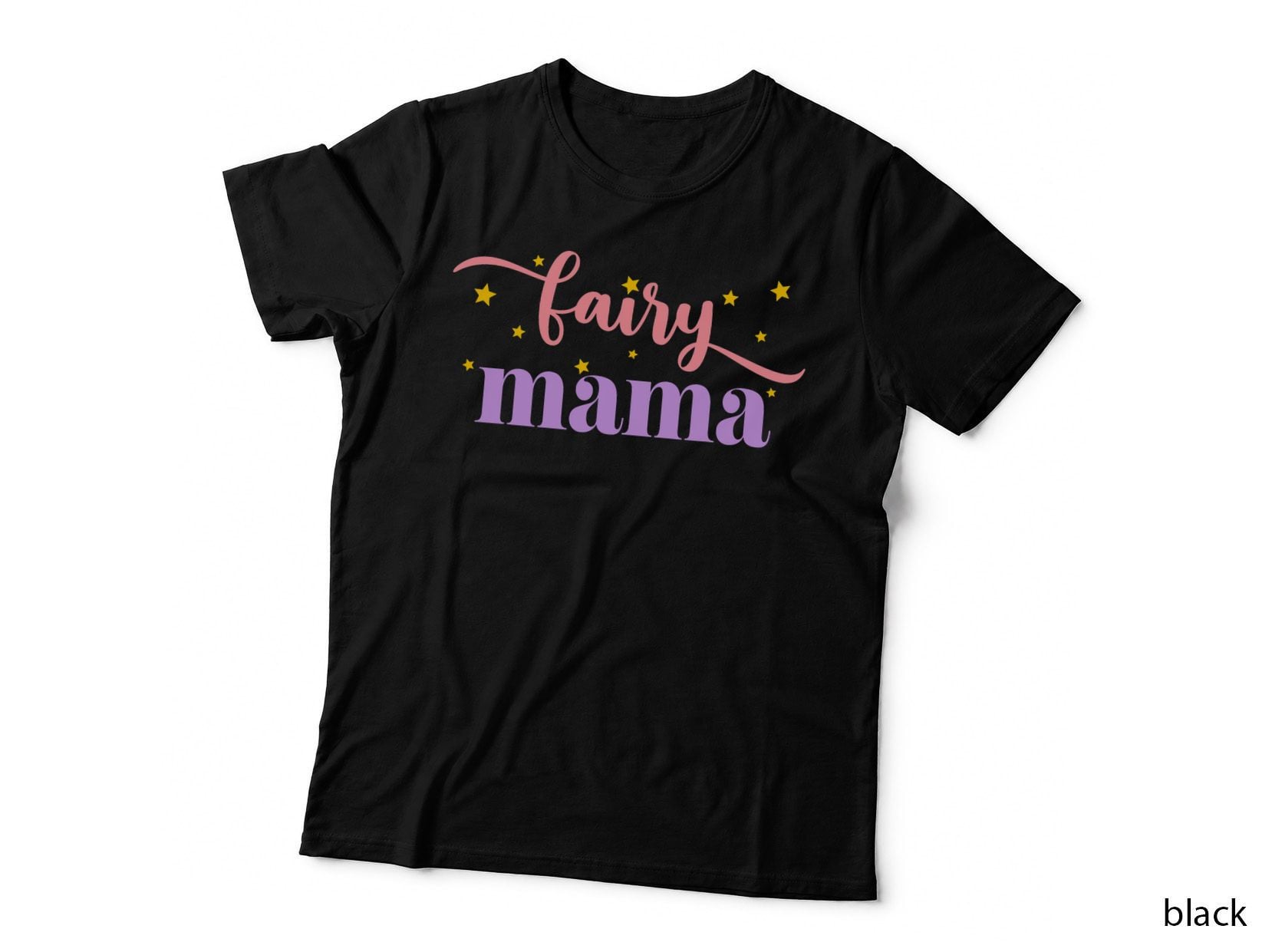 Mama Magical Floral Fairy Birthday Whimsical Fairytale T-Shirt