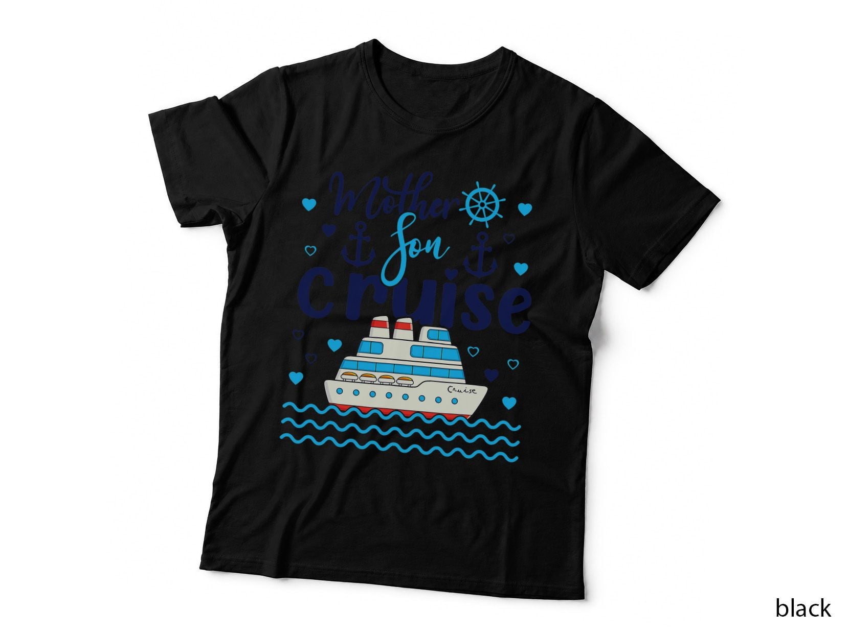 Mother Son Cruise T-Shirt, Family Vacation, Mom Son Trip Matching
