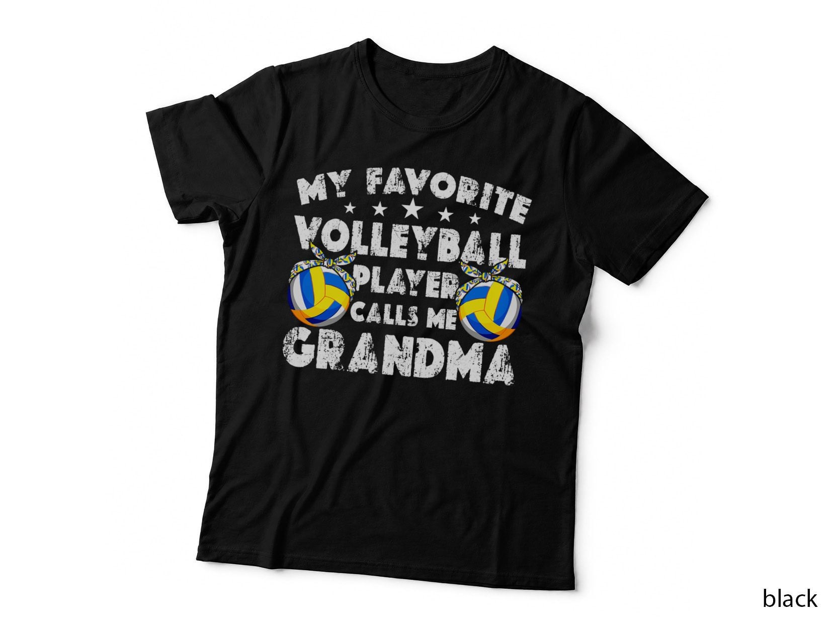 My Favorite Volleyball Player Calls Me Grandma Mother's Day T-Shirt