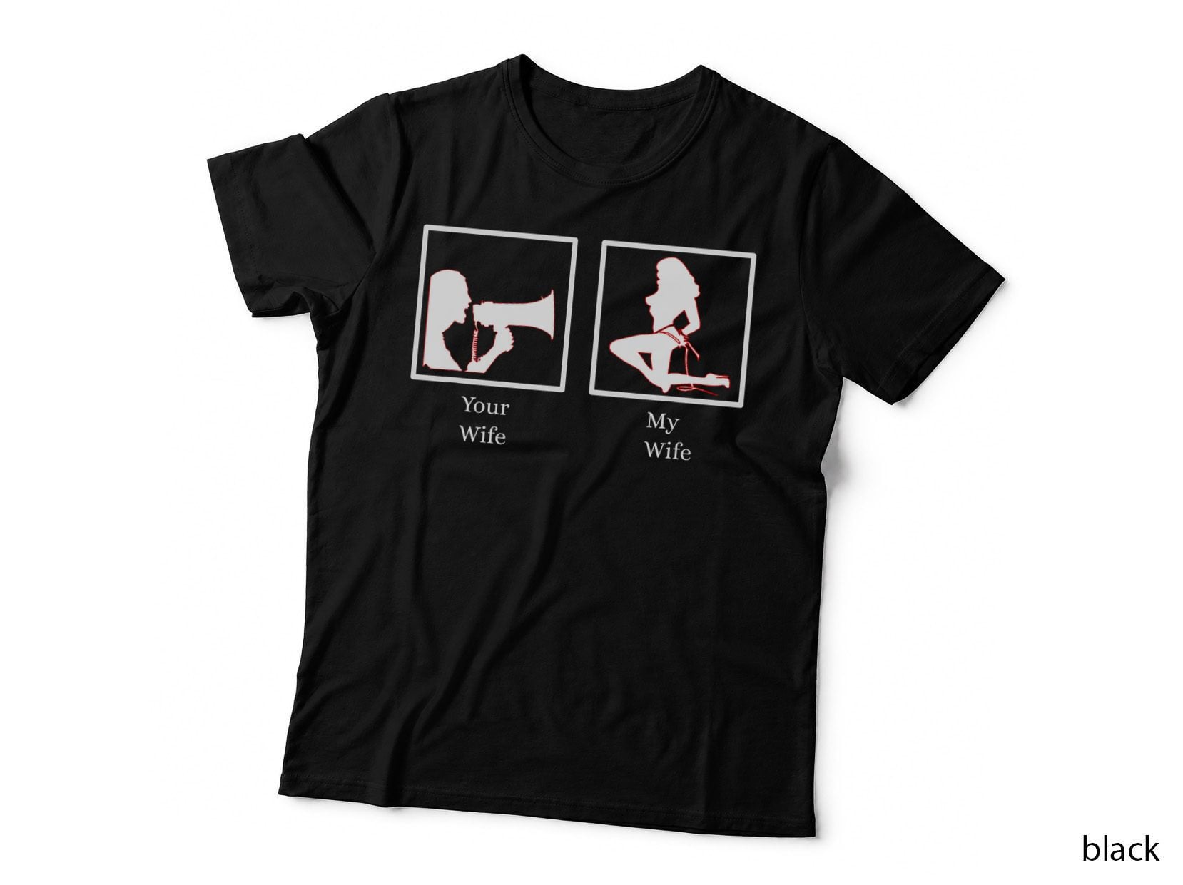 My Wife Your Wife Funny BDSM DDLG Daddy Dom Married Couples T-Shirt