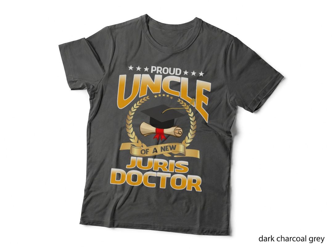 Proud Uncle of a New Juris Doctor T-Shirt, Graduation Celebration
