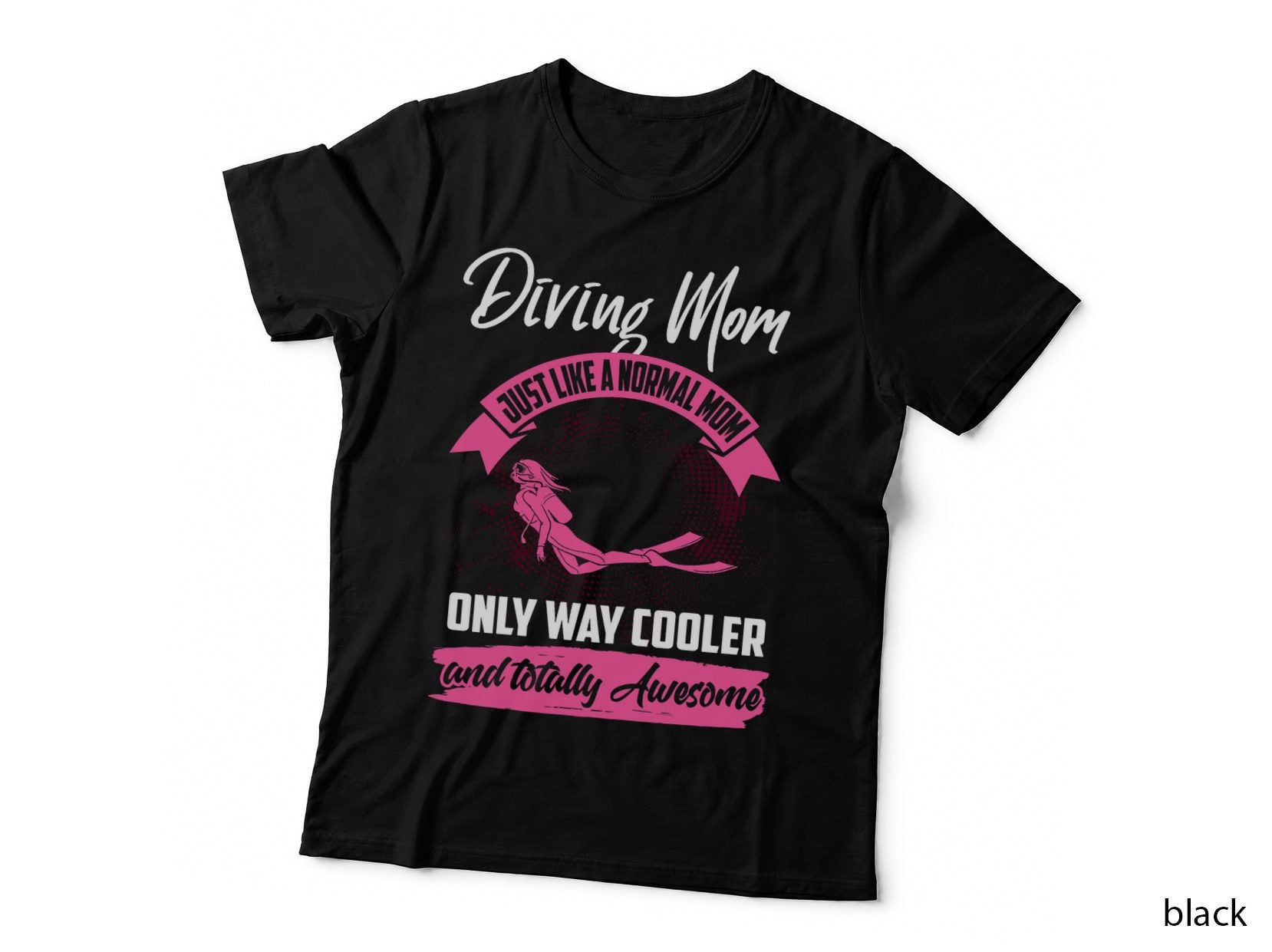 Scuba Diving Mom T-Shirt, Funny Scuba Diver Mom, Awesome Scuba Mom