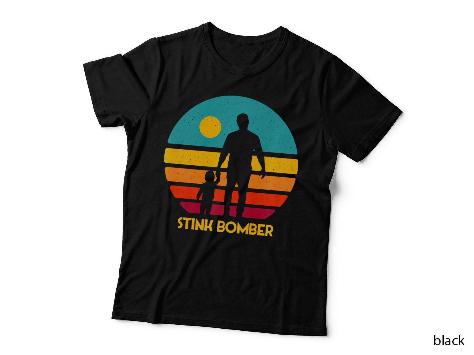 Stink Bomber Funny Dad Humor T-Shirt, Premium, Dad Joke Apparel