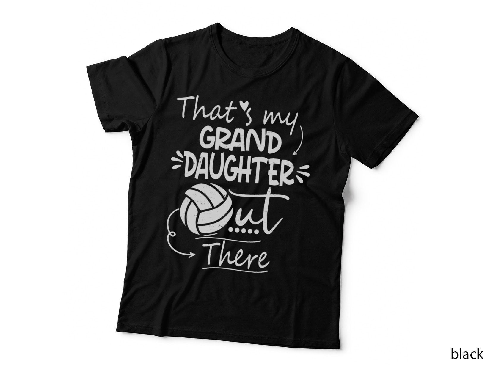 That's My Granddaughter Out There Volleyball for Grandma T-Shirt