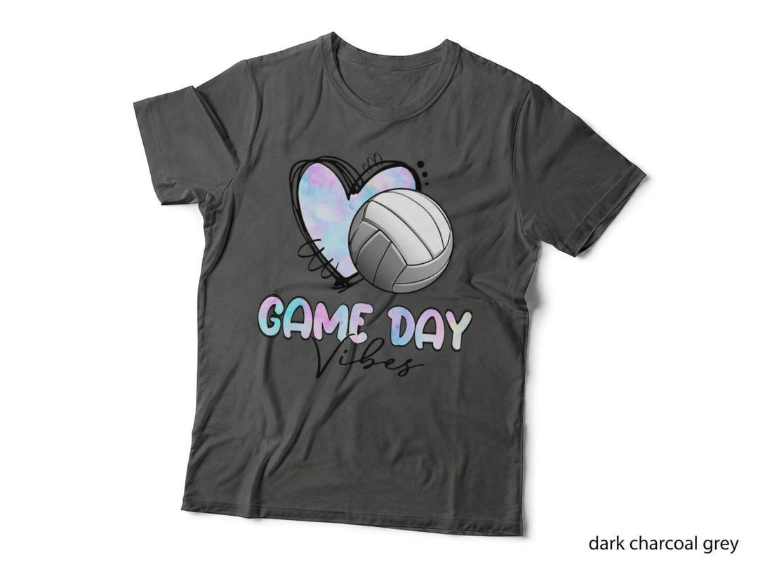 Volleyball Game Day Vibes Volleyball Mom Game Day Gift T-Shirt