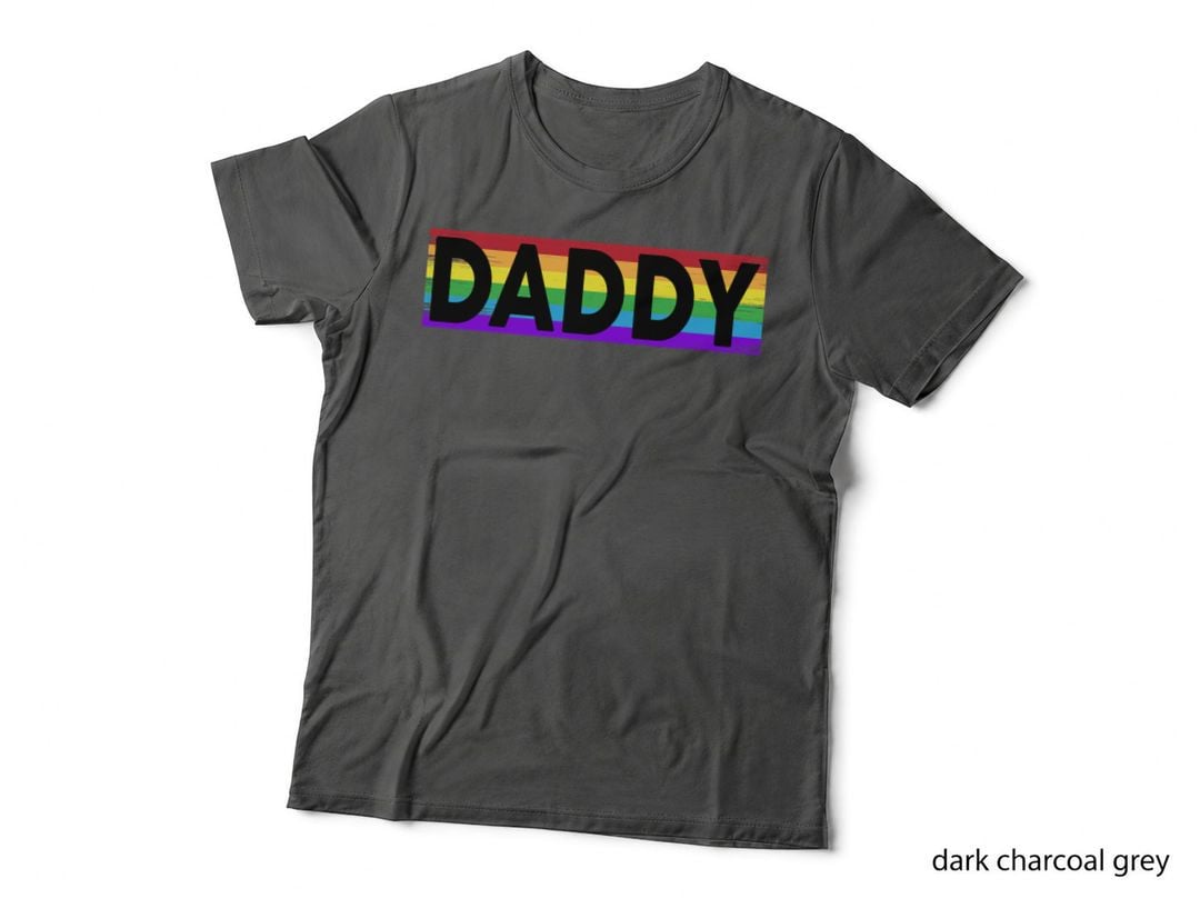 Funny Pride Daddy - Proud Gay Lesbian LGBT Gift Father's Day T-Shirt