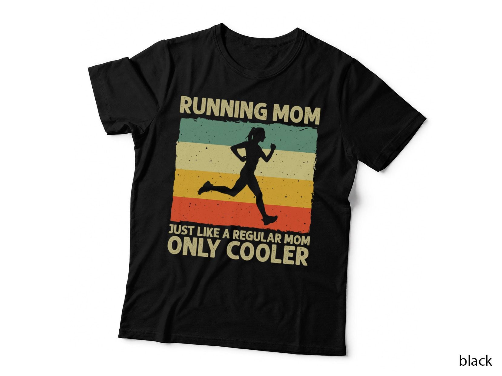 Funny Running for Women Mom Marathoner Runner Coach Racing T-Shirt