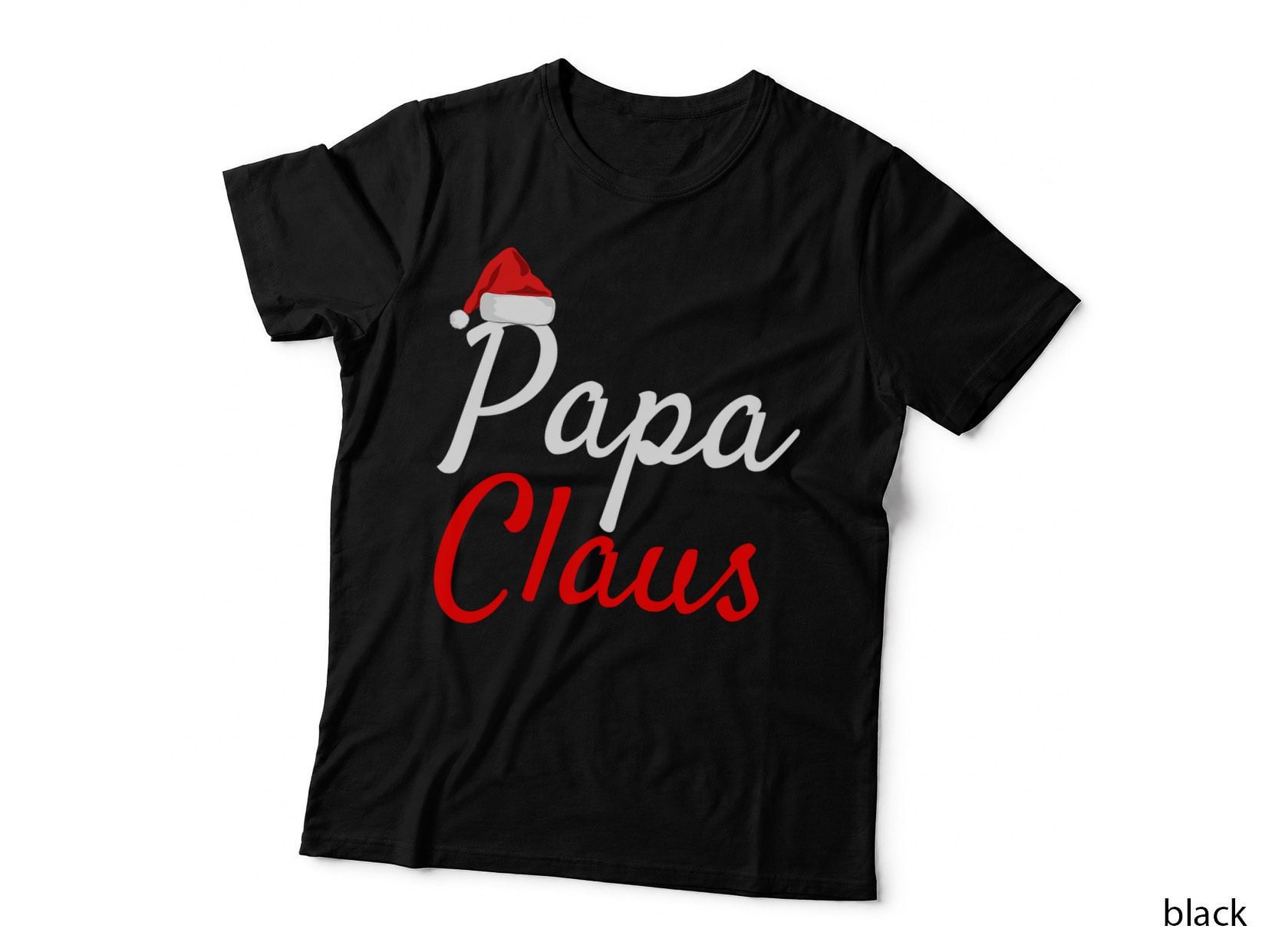 Papa Claus - Mama Claus Daddy Claus Pajamas, Family Gift T-Shirt