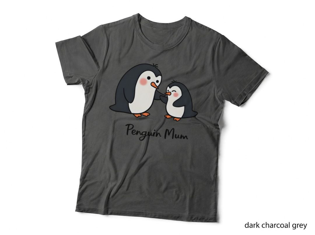 Penguin Mum, Mother's Day Gift, Cute Penguin T-Shirt