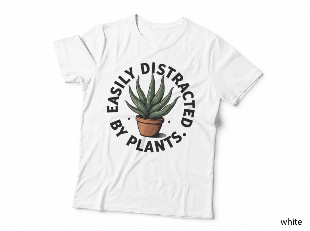 Plant Lover Funny T-Shirt, Retro Gardener Gift Botanical Hobby Tee for Mom