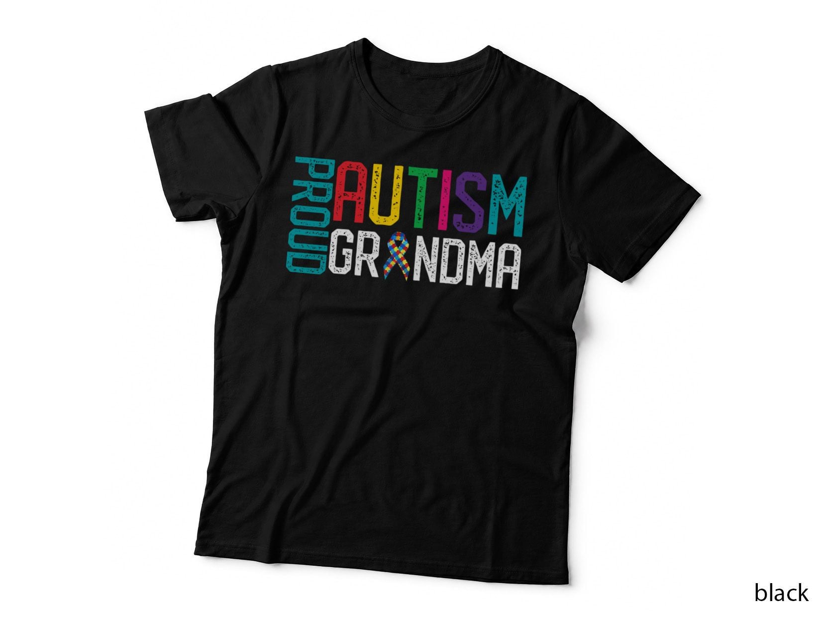 Proud Autism Grandma Autism Awareness T-Shirt