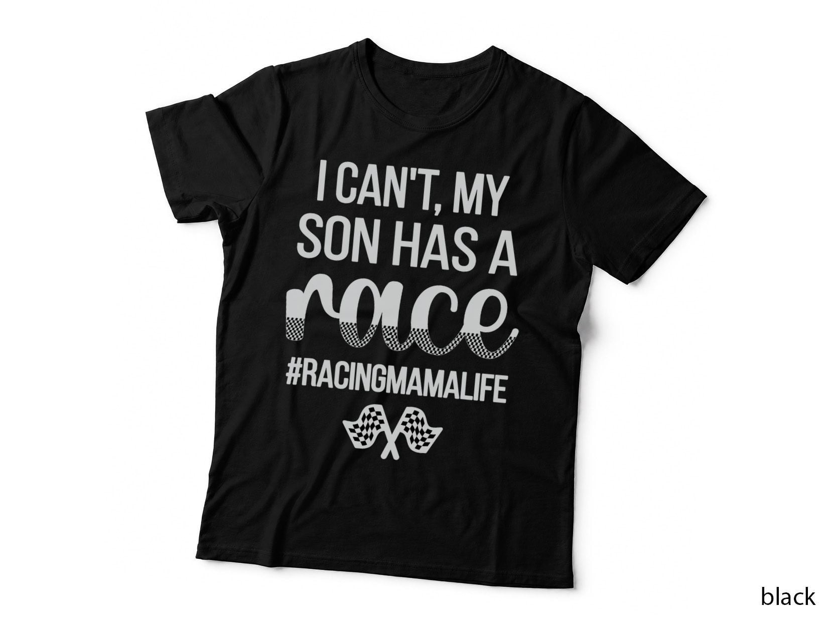 Racing Mama Life Race Mother of a Racer Racing Mom T-Shirt