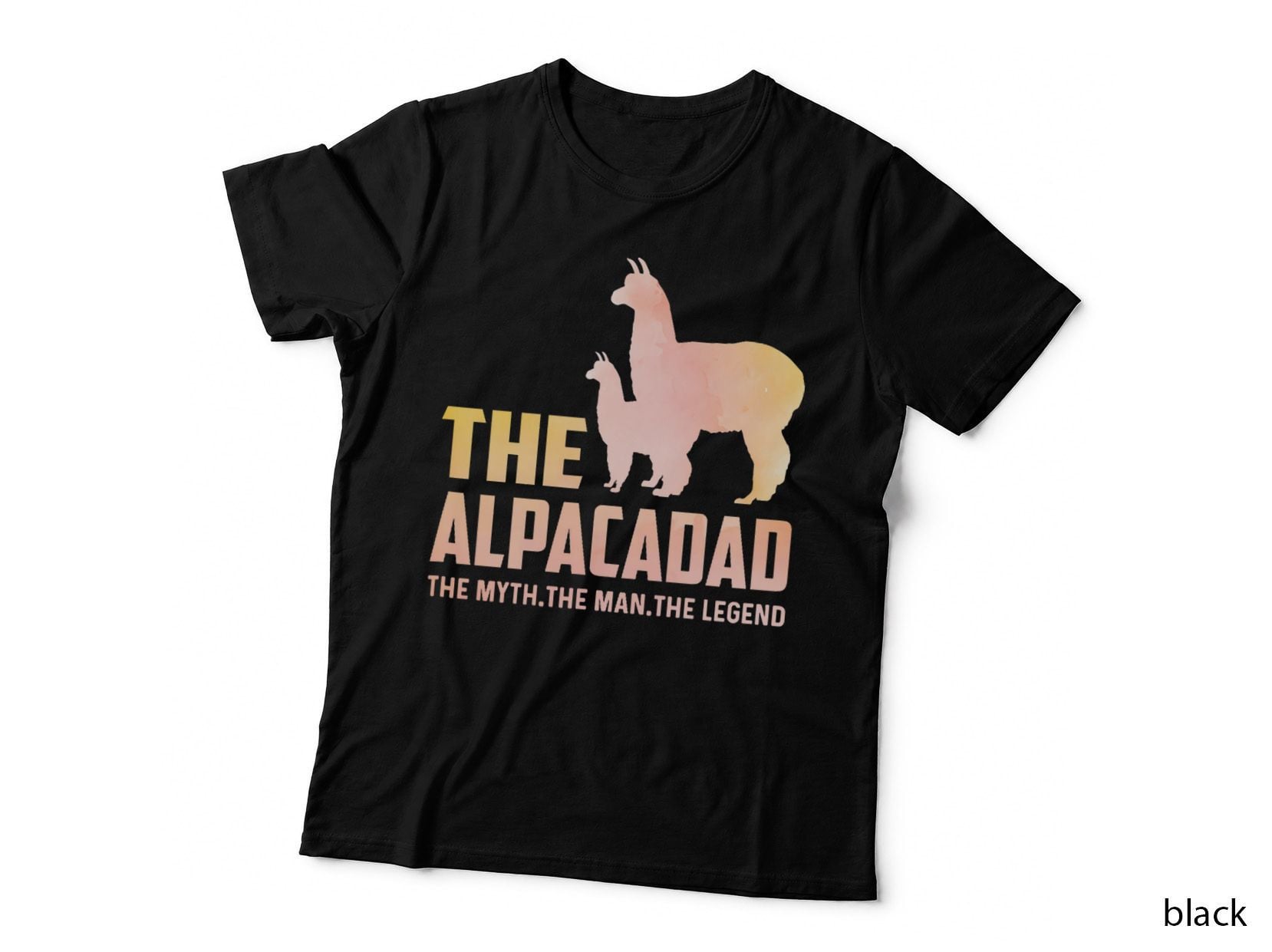 The Alpaca Dad - Funny Llama Alpaca Lover Papa Fathers T-Shirt