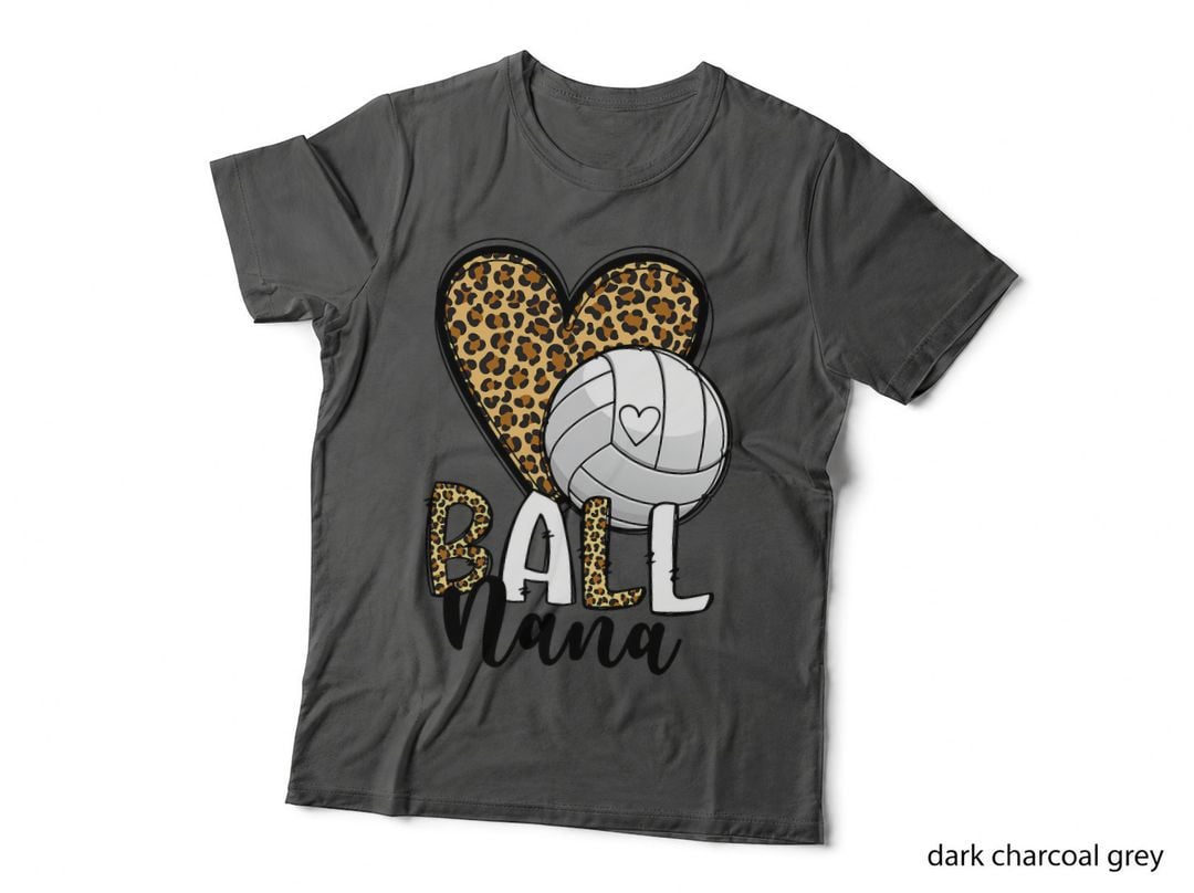 Ball Nana Heart Volleyball Nana of a Volleyball Player T-Shirt