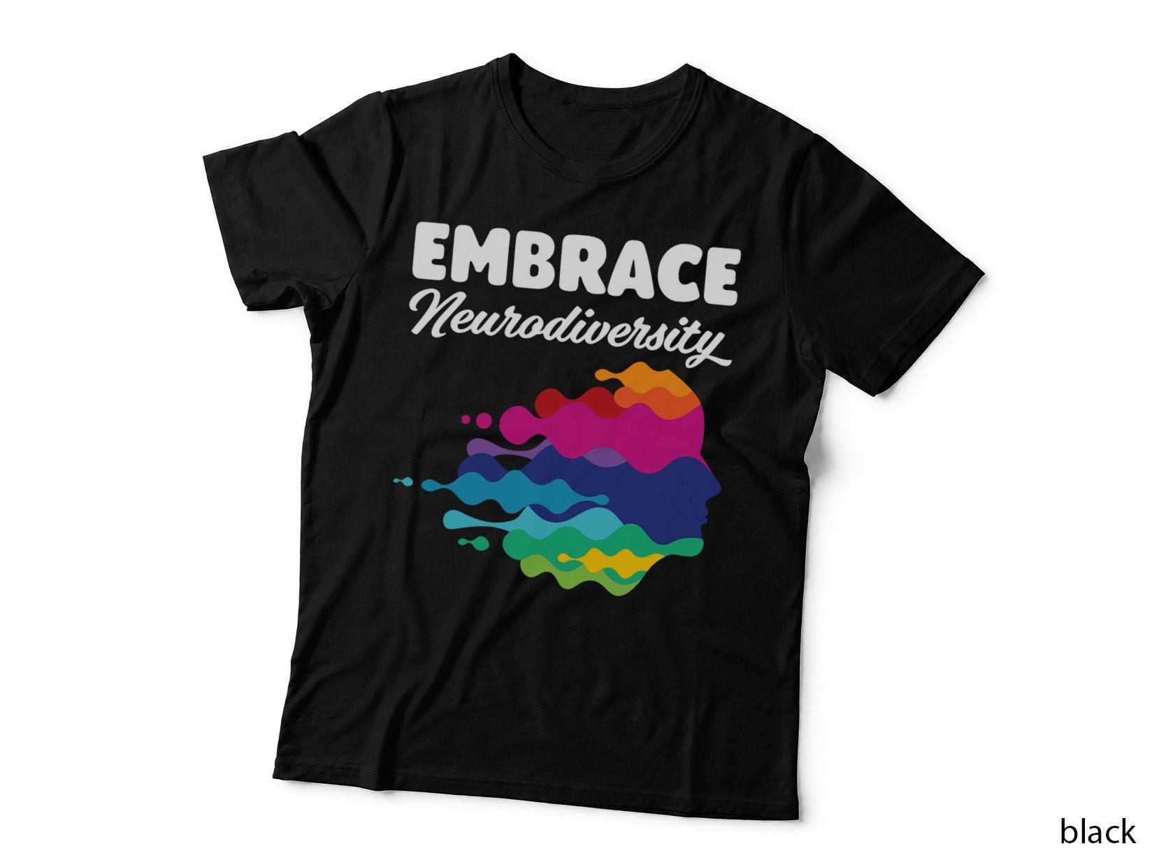 Embrace Neurodiversity Autism Awareness Mom Women Kids T-Shirt