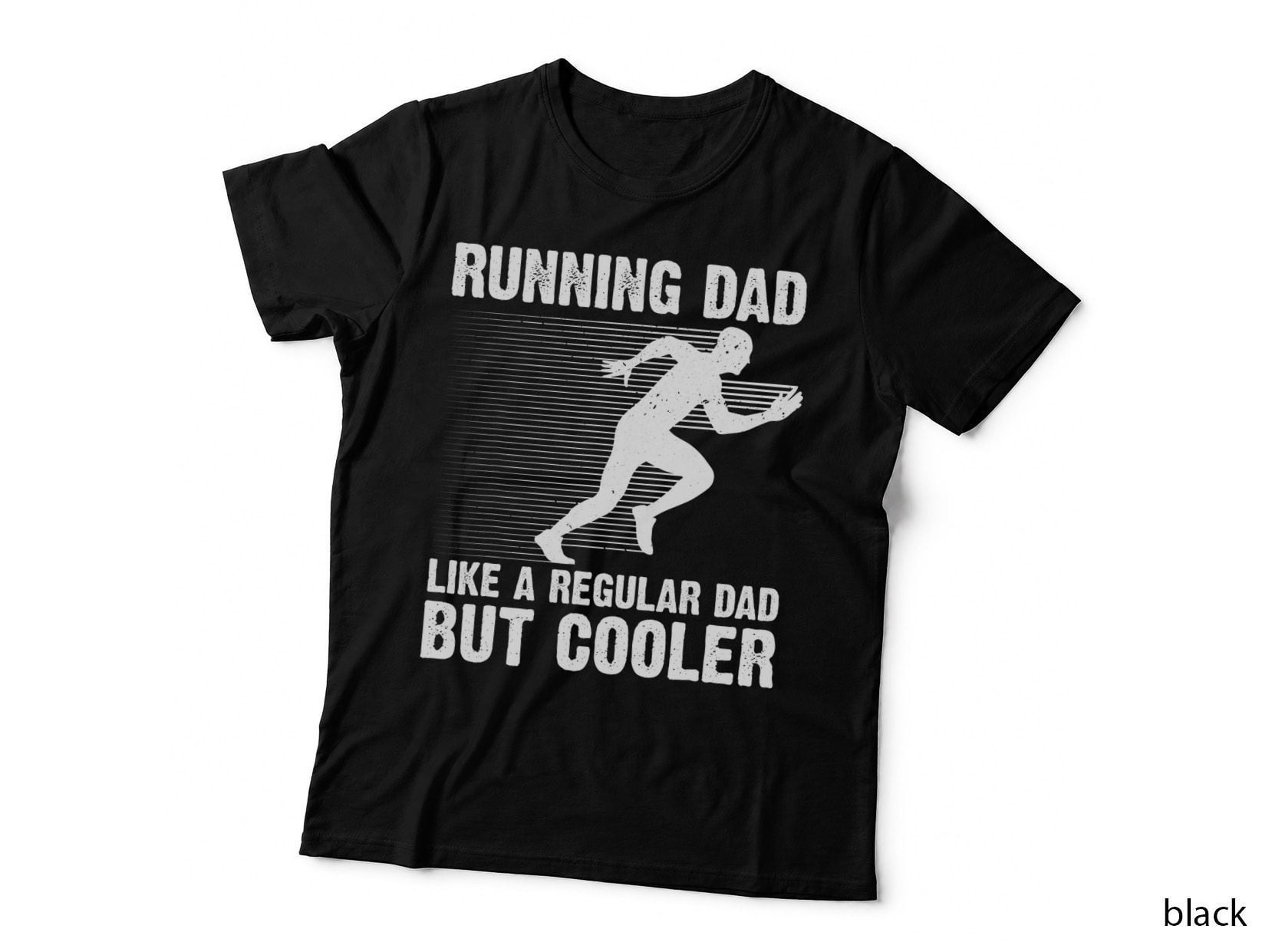 Funny Running Dad for Men Father Marathon 5K Run Finisher T-Shirt