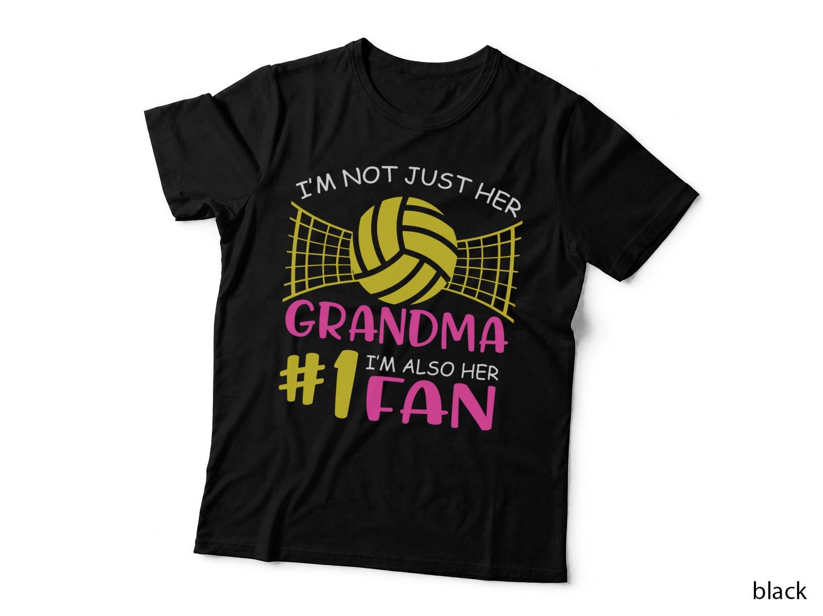 I Am Not Just Her Grandma Volleyball Fan T-Shirt