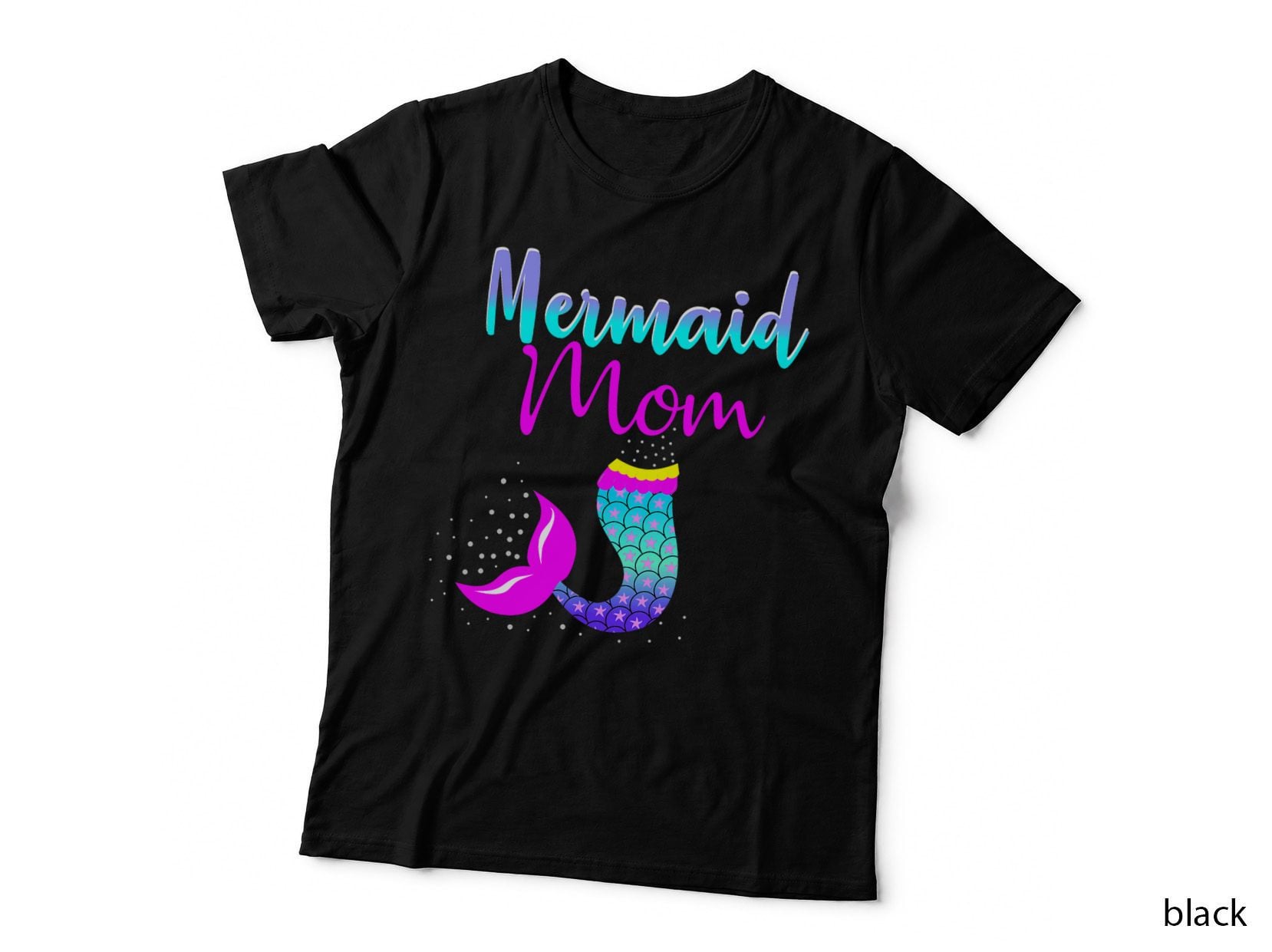 Mermom -Mermaid Birthday Mom - Birthday Mermaid Mommy T-Shirt