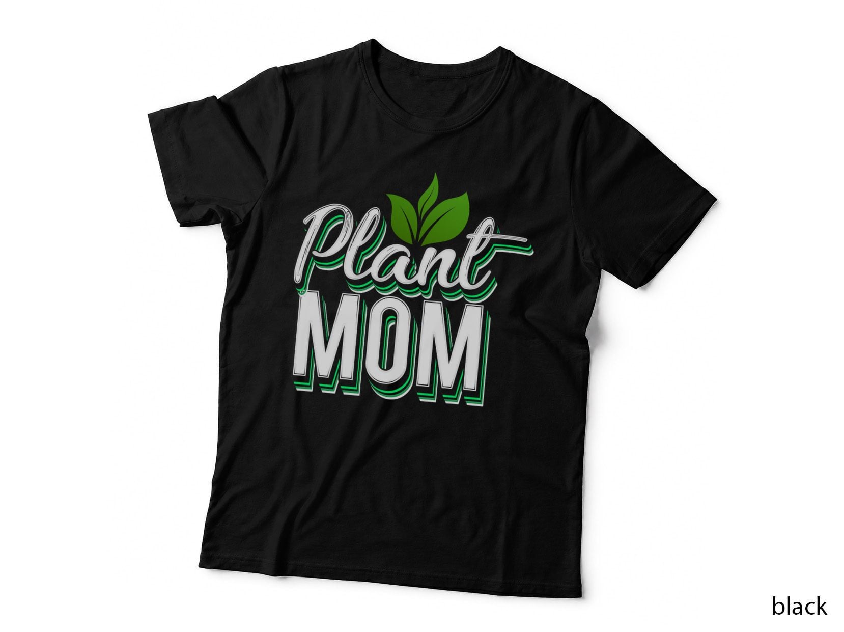 Plant Mom Aesthetic - Flower Gardening Vegan Lover Impact T-Shirt
