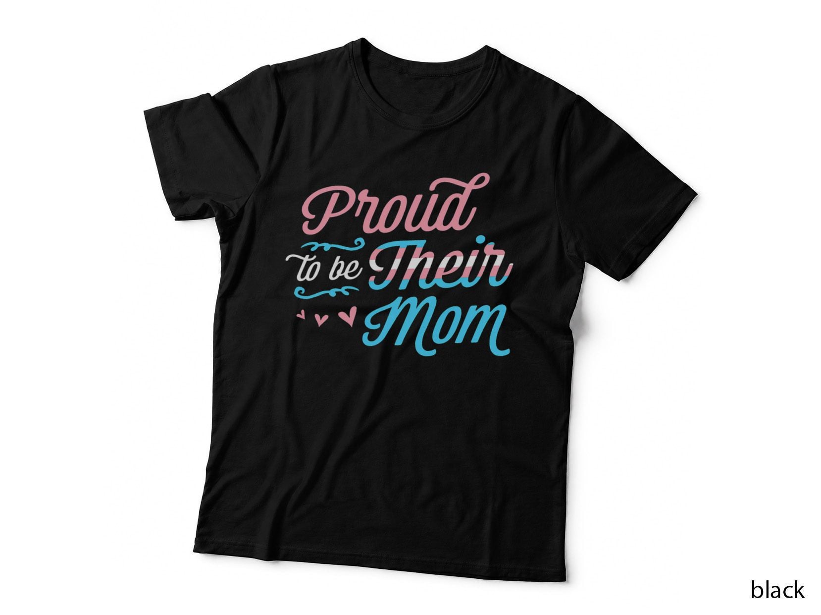 Proud to Be Ir Mom Lgbtq Transgender Pride Parent Trans T-Shirt