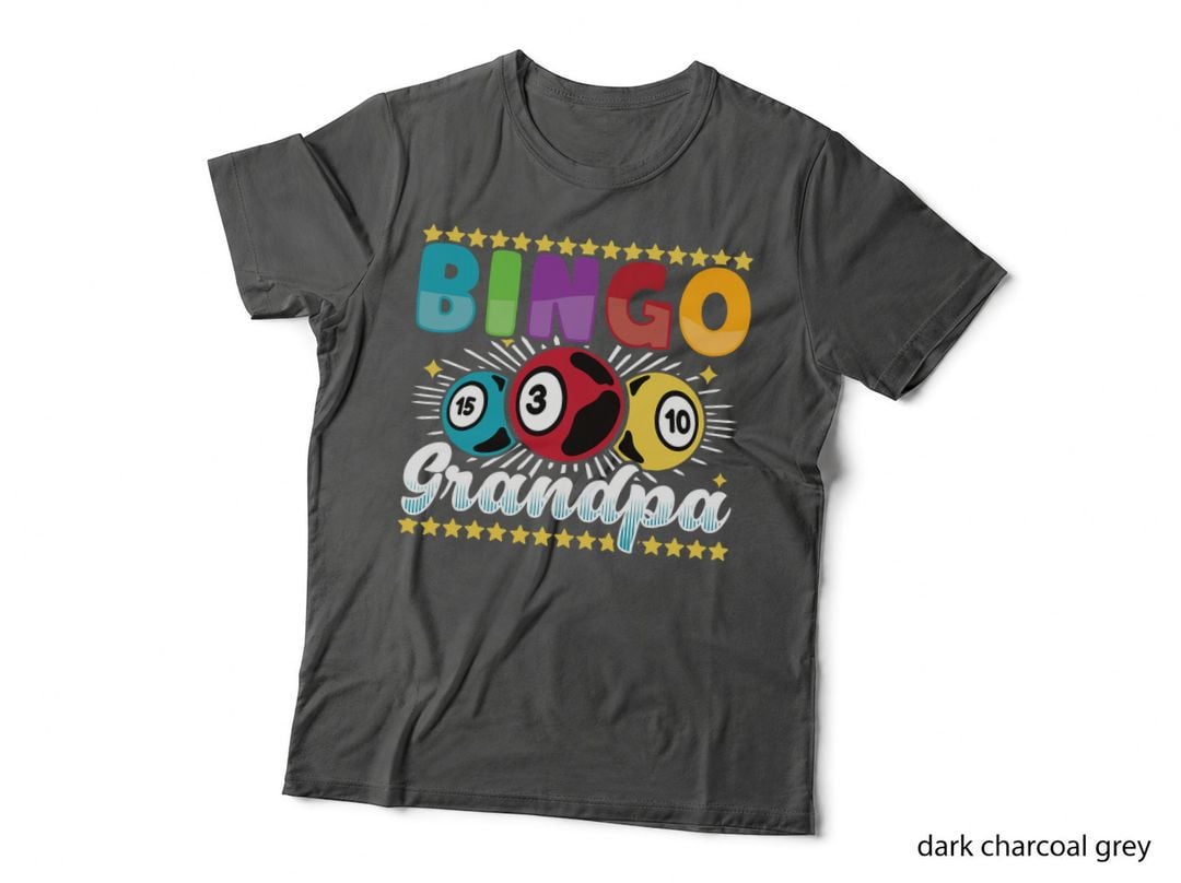 Mens Bingo Player Gambling - Bingo Grandpa T-Shirt