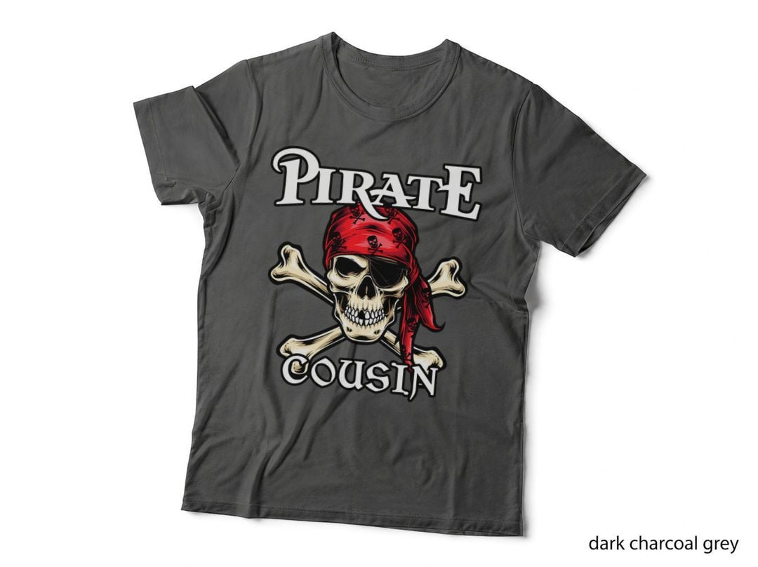 Pirate Cousin T-Shirt Family Member Cousins T-Shirt