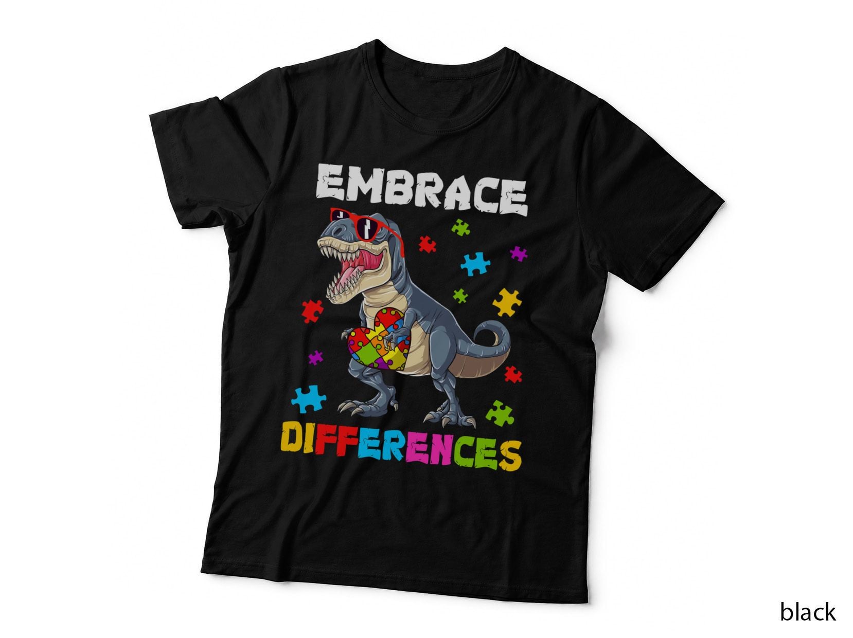 Embrace Differences Shirt, Love Inclusion, Acceptance, Empowerment, Gift T-Shirt