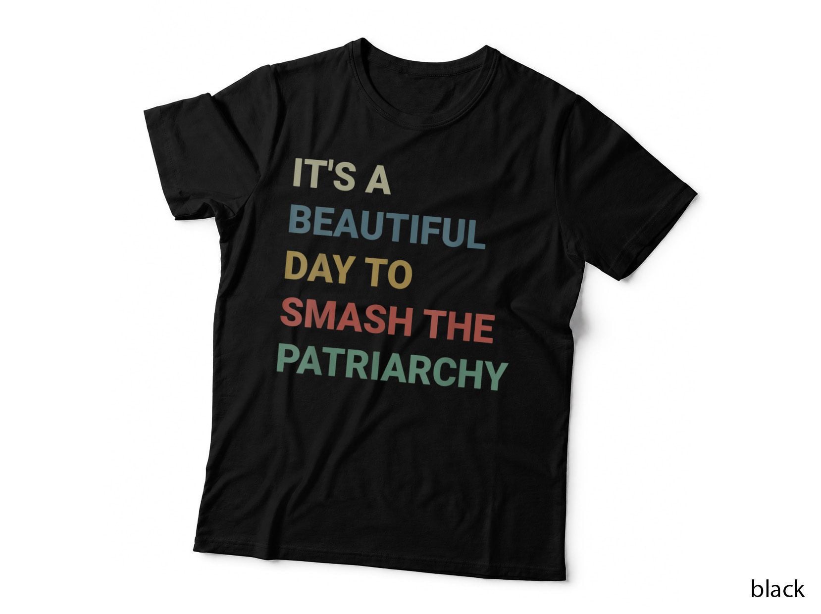 It's a Beautiful Day to Smash the Patriarchy, Advocate T-Shirt