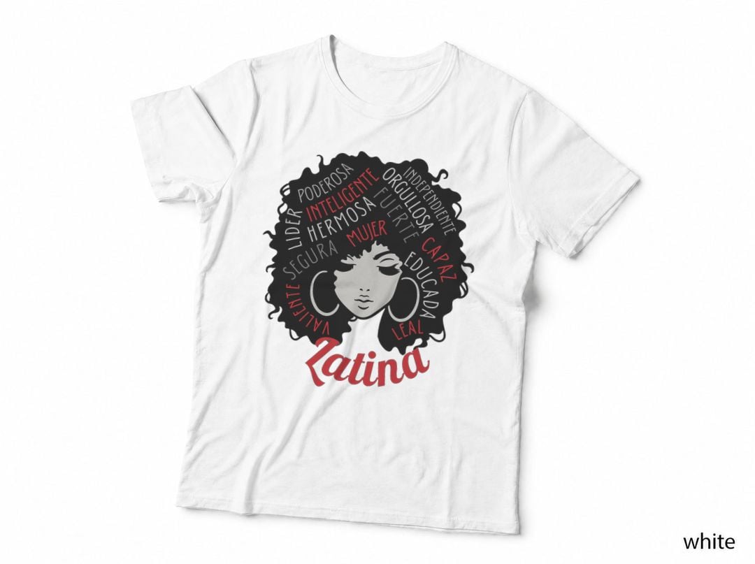 Latina Shirts Empowered Latina Empowerment Hispanic Heritage T-Shirt
