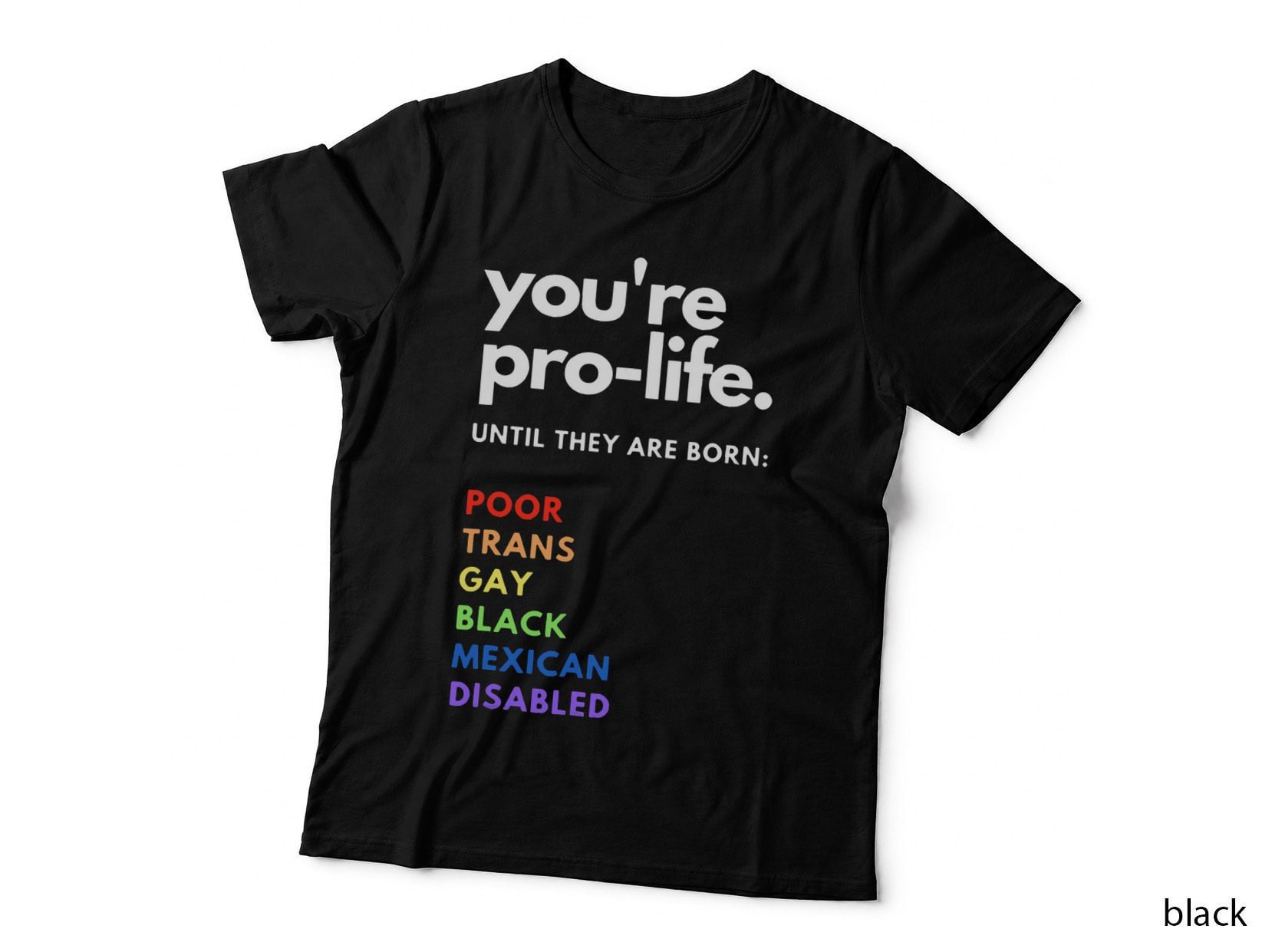 Pro Life Shirt, Feminist Shirt, Rights Protest Shirts T-Shirt