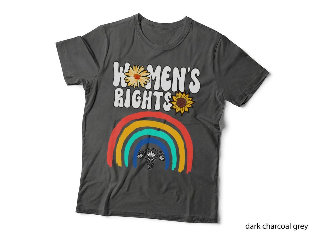 Rights Feminism Rainbow Pro Choice T-Shirt