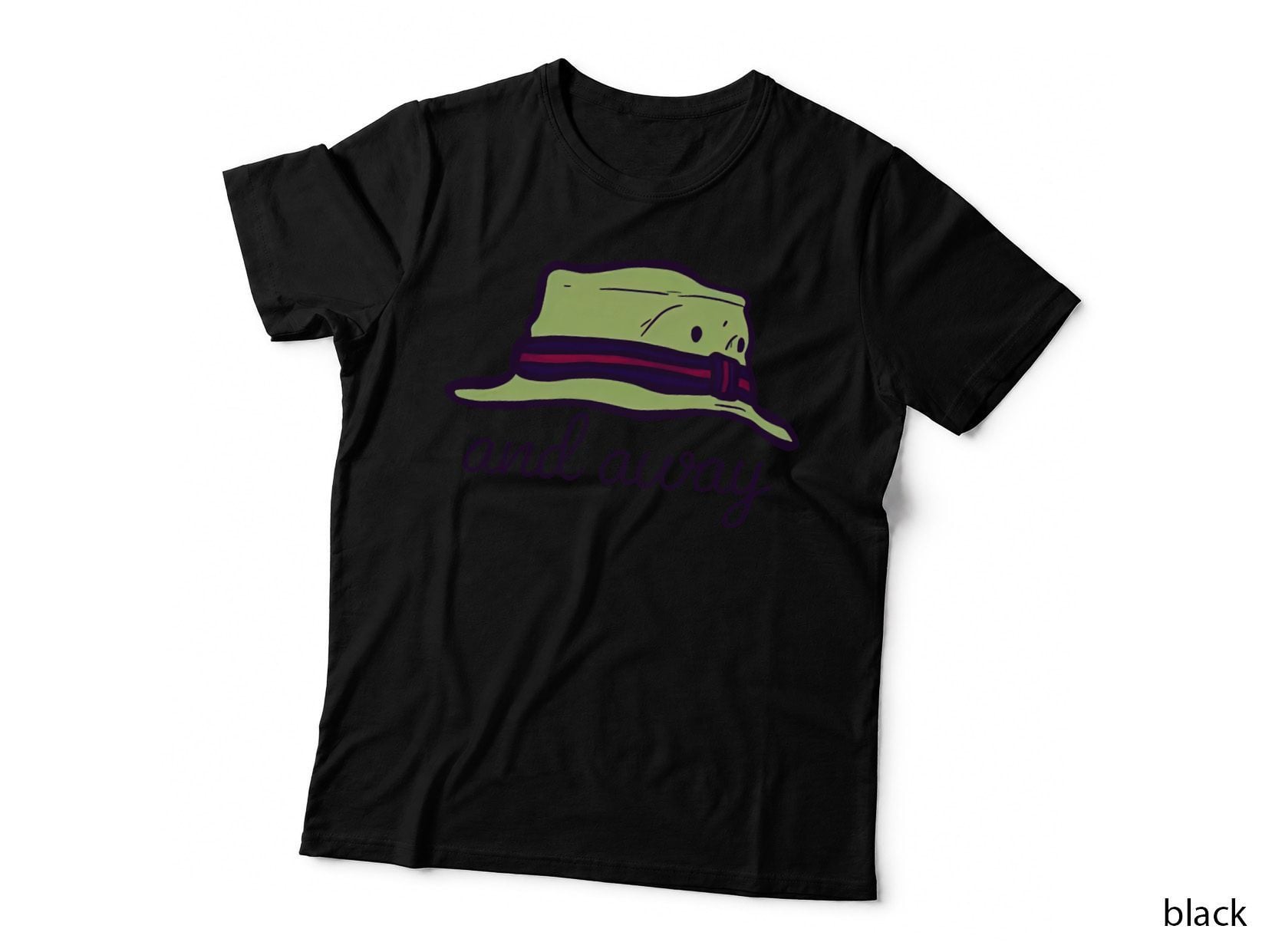 Bob Fishing Shirt, Ted Mortimer Whitehouse Gone Fishing T-Shirt