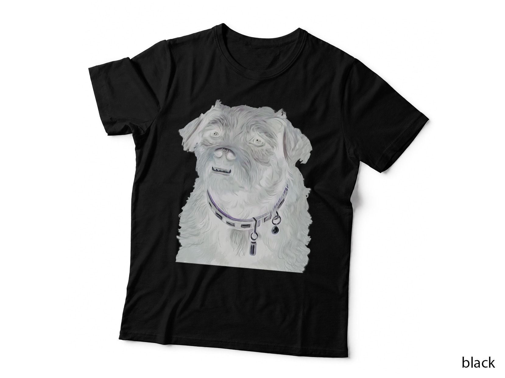 Bob Fishing Shirt, Ted Mortimer, Black Schnauzer T-Shirt, Pet Lover Apparel