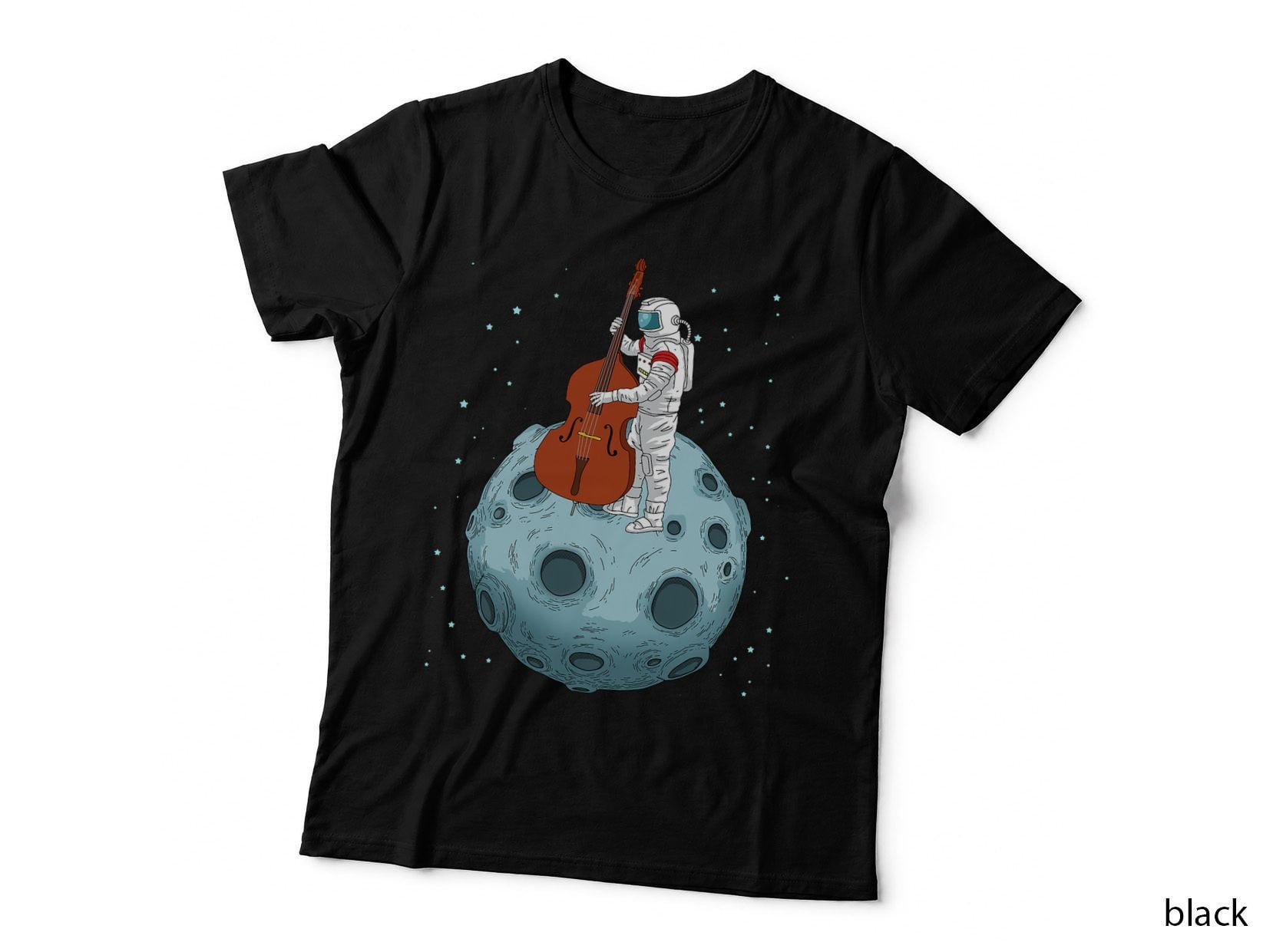 Double Bass Shirt Contrabass Jazz Music Gifts Upright Bass T-Shirt