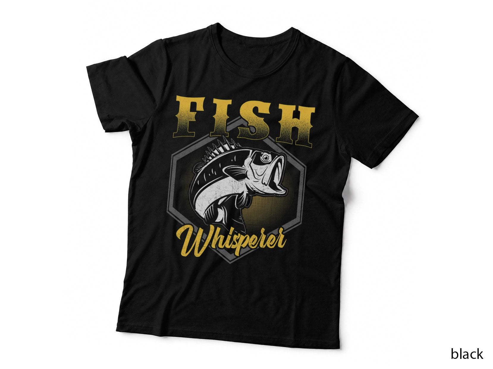 Fish Whisperer T-Shirt Funny Fisherman Fishing Angler Tee