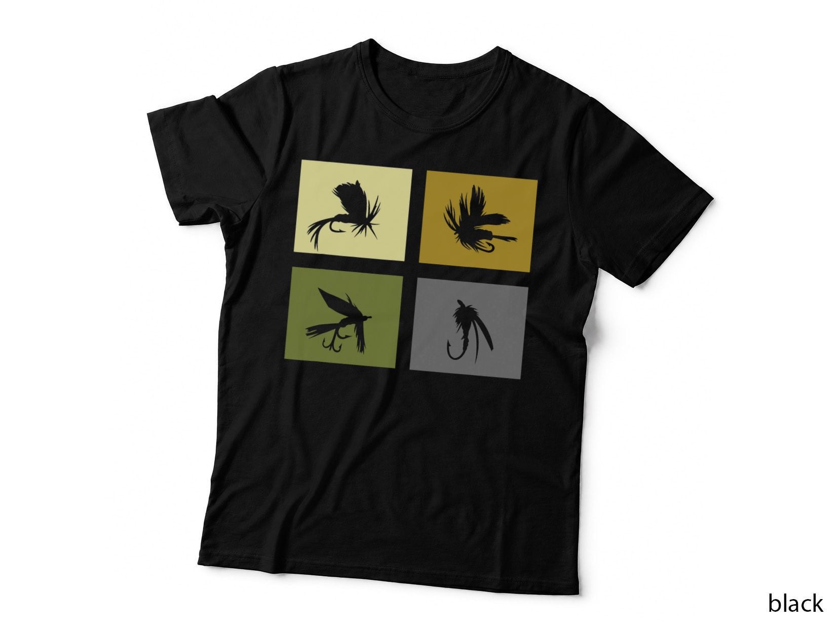 Fly Fishing, Outdoor Gear, Angler Gift, Men's, Fisherman Style T-Shirt
