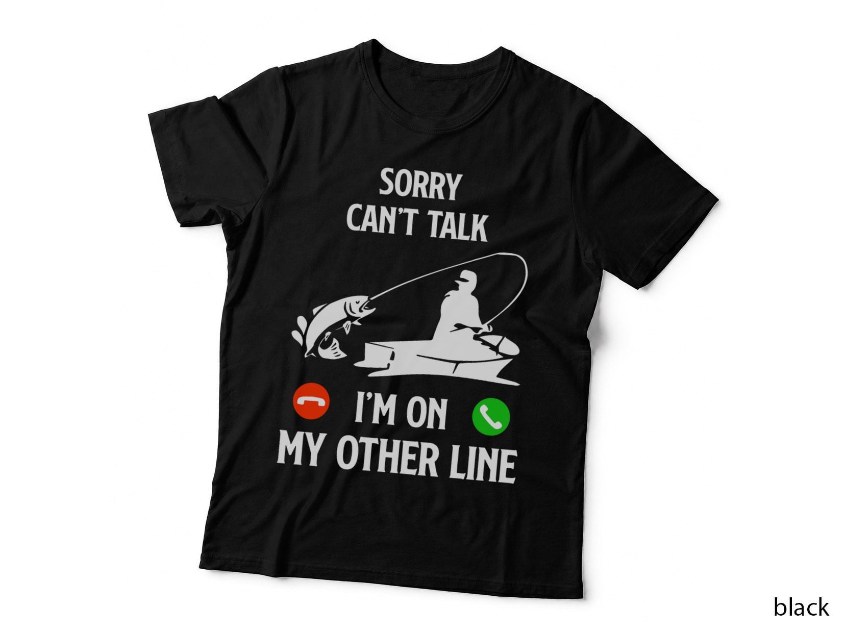 Funny Father's Day Novelty for Fishing Dad, Fisherman Gift, Dad Joke T-Shirt