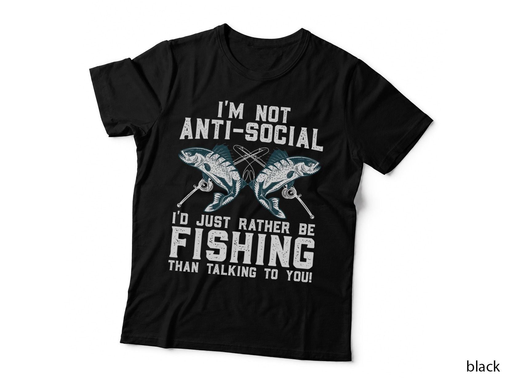 Funny Fishing Design for Men Women Fisherman Fishing Lover T-Shirt