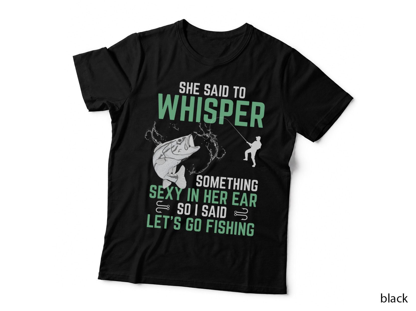 Funny Fishing Gift for Men with Saying Fisherman Adult Humor T-Shirt
