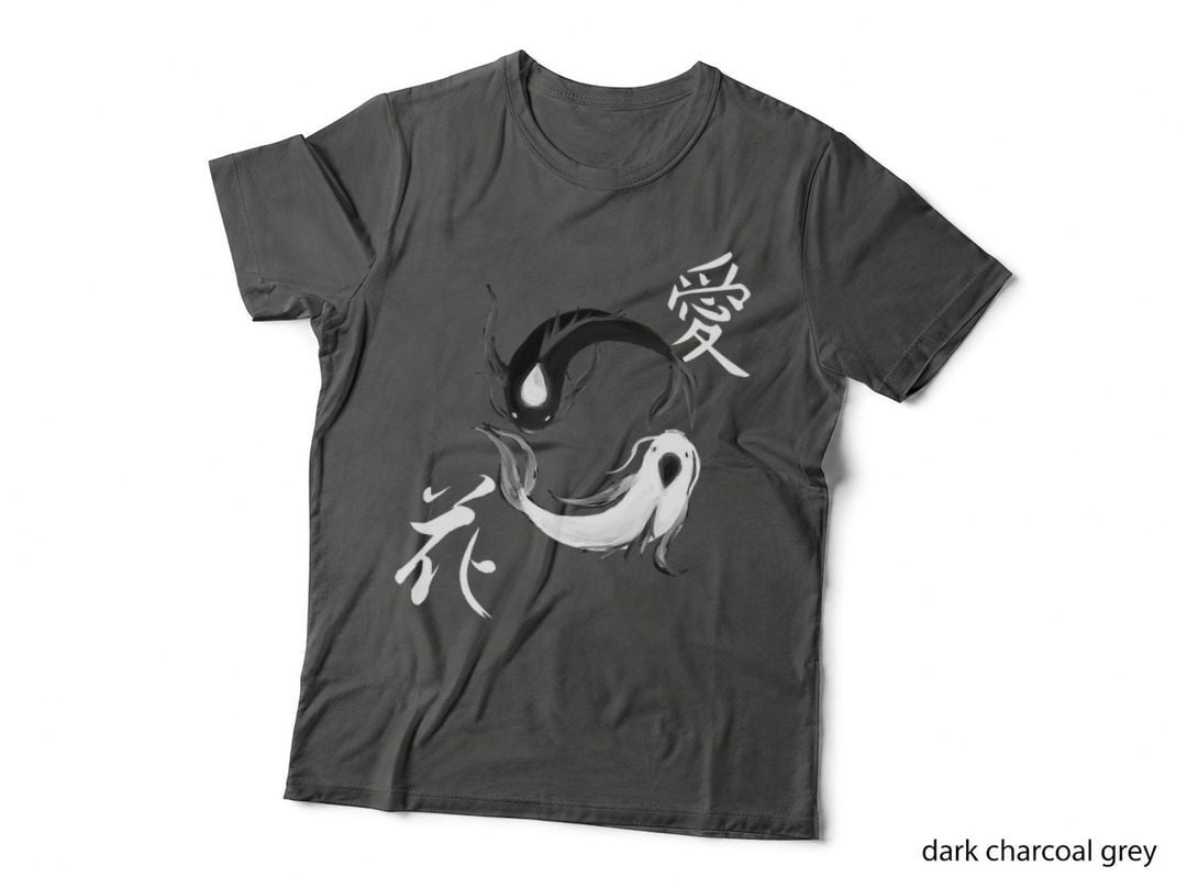 Koi Fish Carp Nishikigoi Japanese Gift Japan Culture Love T-Shirt